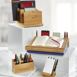 Levenger Pen Cases & Stands|Pen Cases & Stands*Nantucket Bamboo Pen Block