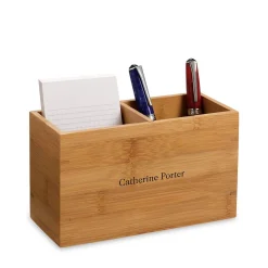 Levenger Index Card Accessories|Workspace Organizers*Nantucket Note Card Box