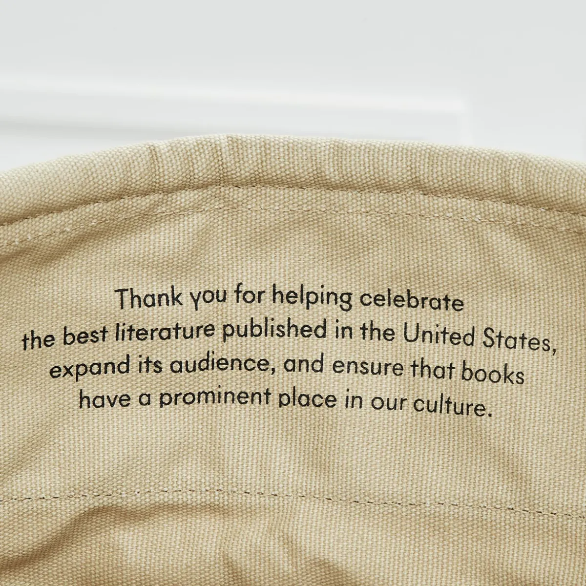 Levenger Book Bags|Handbags & Totes*National Book Foundation Half Pint Delivery Tote Bag