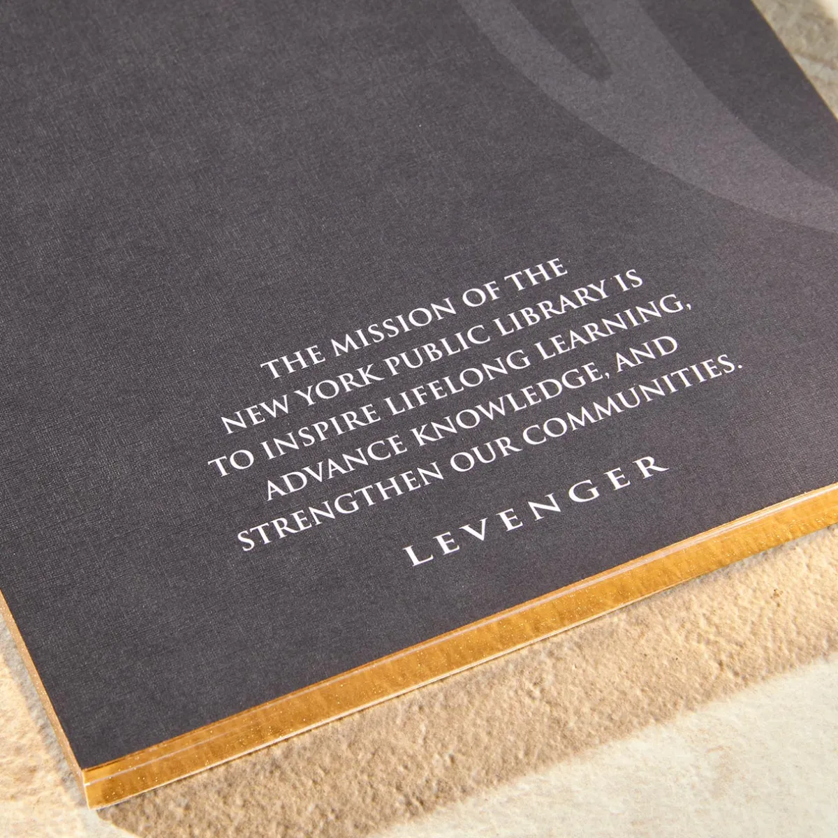 Levenger Journals & Notebooks|Gifts That Give Back*New York Public Library Notebooks (set of 2)