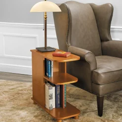 Levenger Reader Furnishings|Reader Furnishings*No-Room Book Nook Table