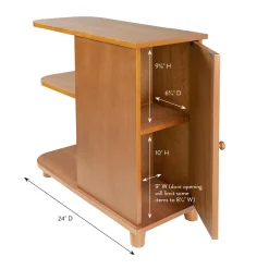 Levenger Reader Furnishings|Reader Furnishings*No-Room Book Nook Table