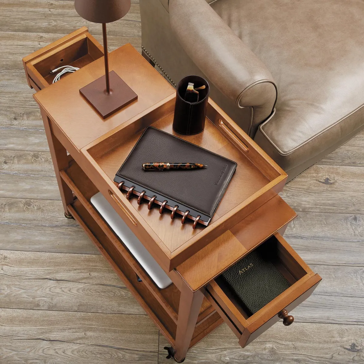 Levenger Tables|No-Room*No-Room Convertible Cart