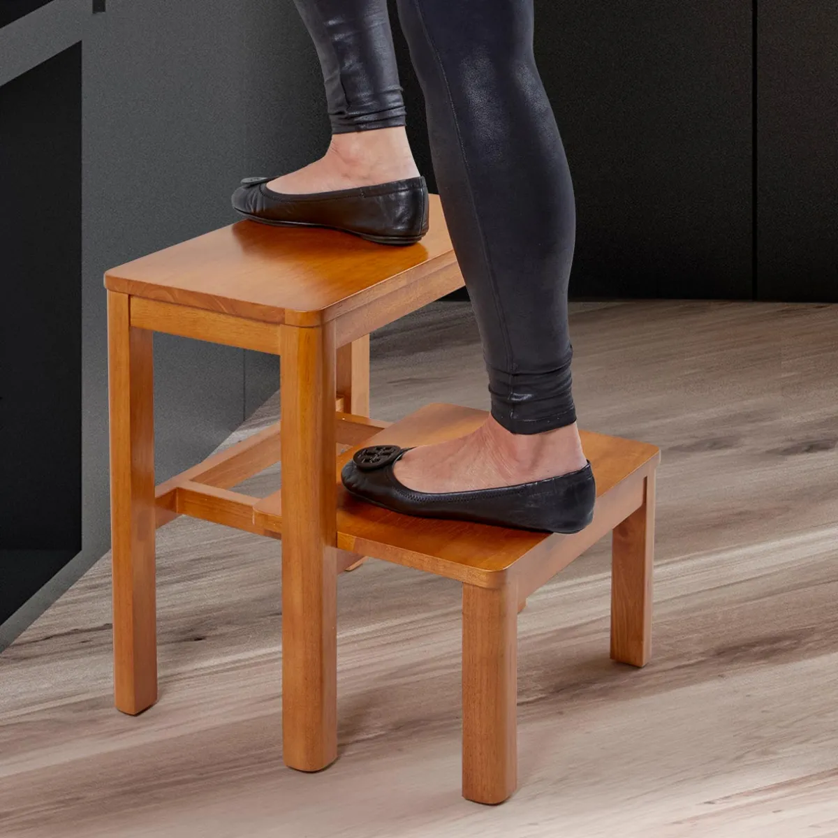 Levenger Seating|No-Room*No-Room Convertible Step Stool