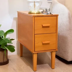 Levenger Shelves & Storage|Tables*No-Room Retro Tech Storage Table