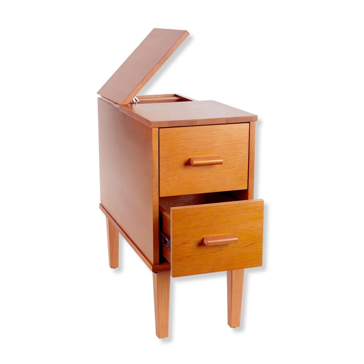 Levenger Shelves & Storage|Tables*No-Room Retro Tech Storage Table