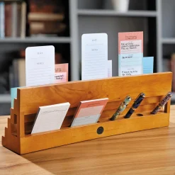 Levenger Index Card Accessories|Workspace Organizers*Note Card Bleachers
