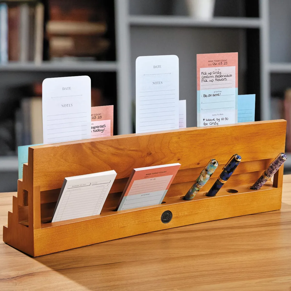 Levenger Index Card Accessories|Workspace Organizers*Note Card Bleachers