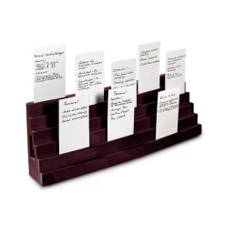 Levenger Index Card Accessories|Workspace Organizers*Note Card Bleachers