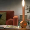 Levenger Lamps & Lighting|Lighting*Octagon One Plus Portable Desk Light and Alarm Clock