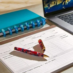 Levenger Freeleaf & Notepads|Desk Pad & Card Planners*One-Week at a Time Freeleaf Deskpad
