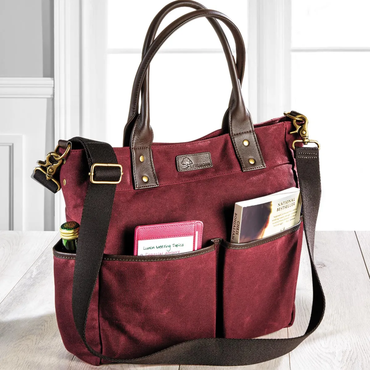Levenger Book Bags|Handbags & Totes*Oxford Book Tote