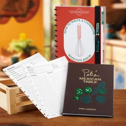 Levenger Letter Notebooks*Pati Jinich Master Class Leather Cookbook Bundle