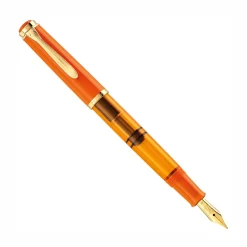 Levenger Fountain Pens|Pelikan*Pelikan Classic M200 Orange Delight Fountain Pen