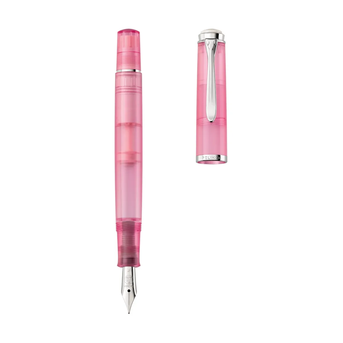 Levenger Fountain Pens|Pelikan*Pelikan Classic M205 Rose Quartz Fountain Pen Set