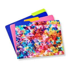 Levenger Filing & Folders|Filing & Folders*Prismatic File Folder Trio (set of 3)