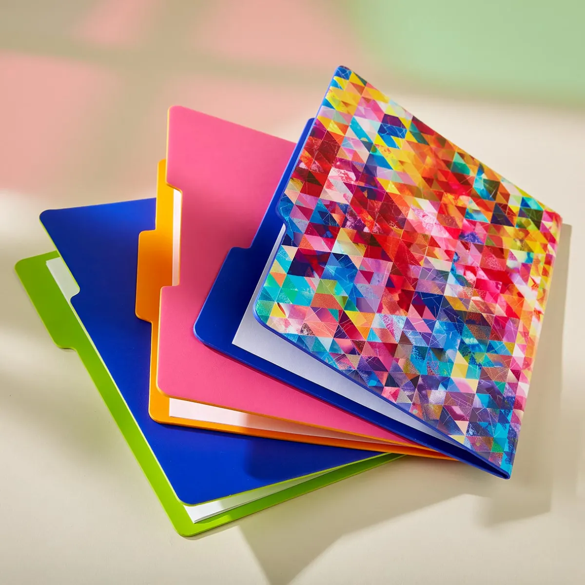 Levenger Filing & Folders|Filing & Folders*Prismatic File Folder Trio (set of 3)