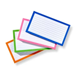 Levenger Premium Index Cards*Prismatic Wallet Cards (set of 100)