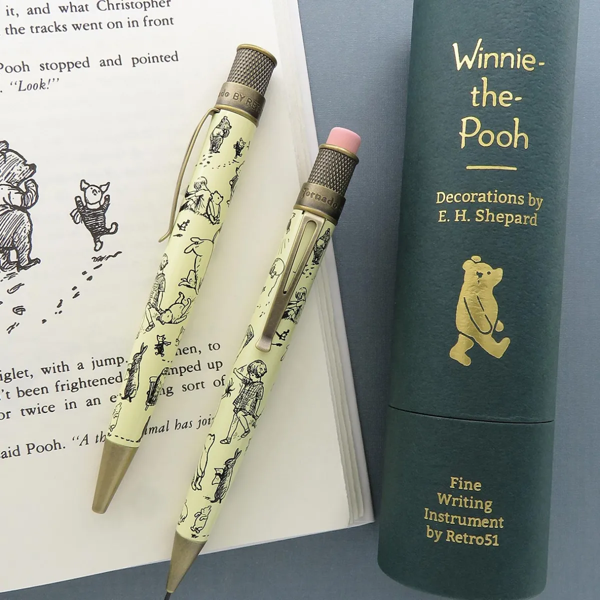 Levenger Pencils|Retro 51*Retro 51 A.A. Milne Winnie-the-Pooh Mechanical Pencil