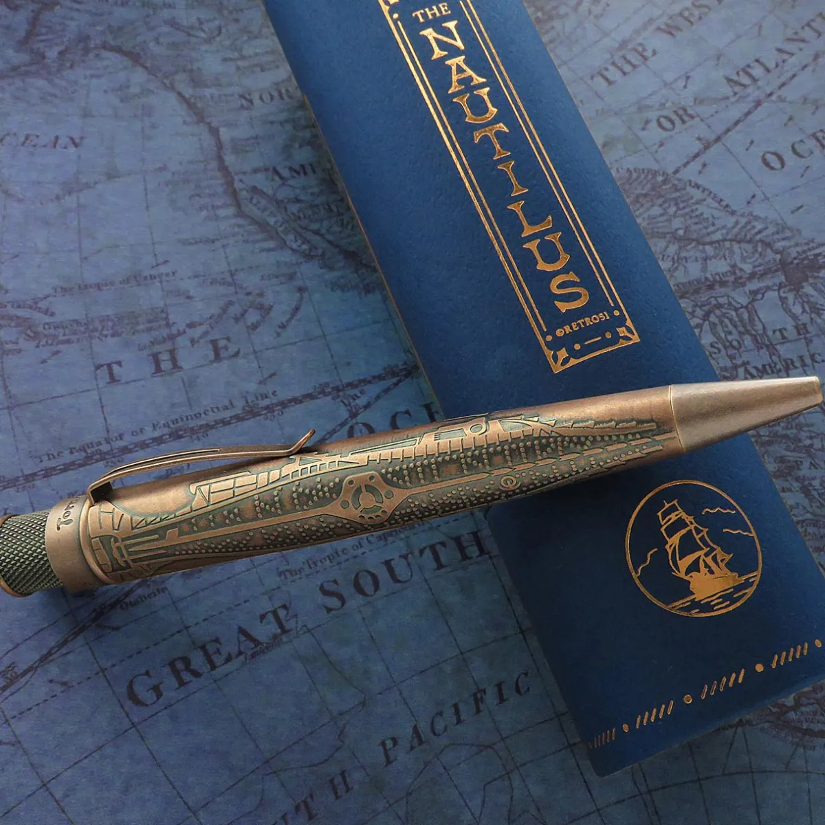 Levenger Rollerball Pens|Retro 51*Retro 51 Big Shot Nautilus Rollerball Pen