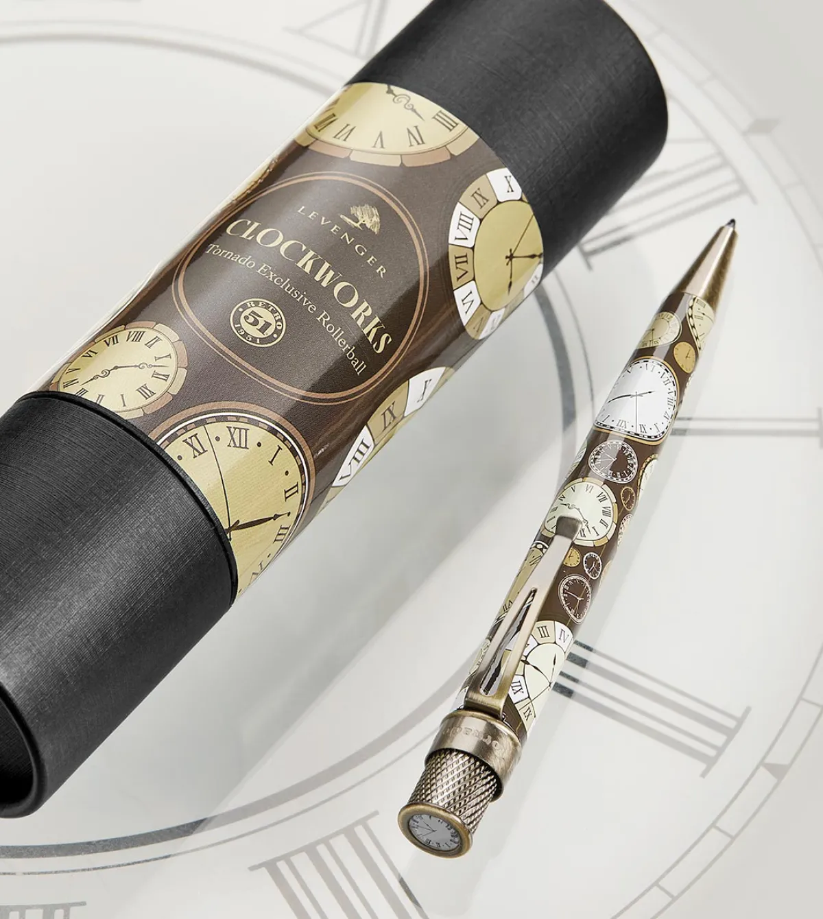 Levenger Levenger X Retro 51|Rollerball Pens*Retro 51 Exclusive Clockworks Rollerball