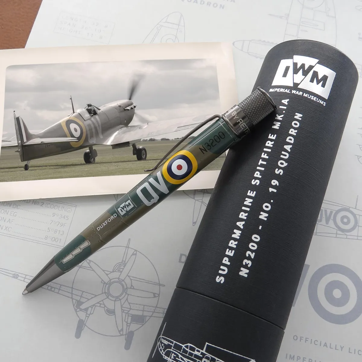 Levenger Rollerball Pens|Retro 51*Retro 51 Imperial War Museum Spitfire Rollerball Pen