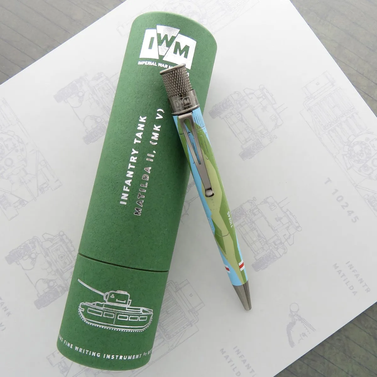 Levenger Rollerball Pens|Retro 51*Retro 51 Imperial War Museums Matilda Tank Rollerball Pen