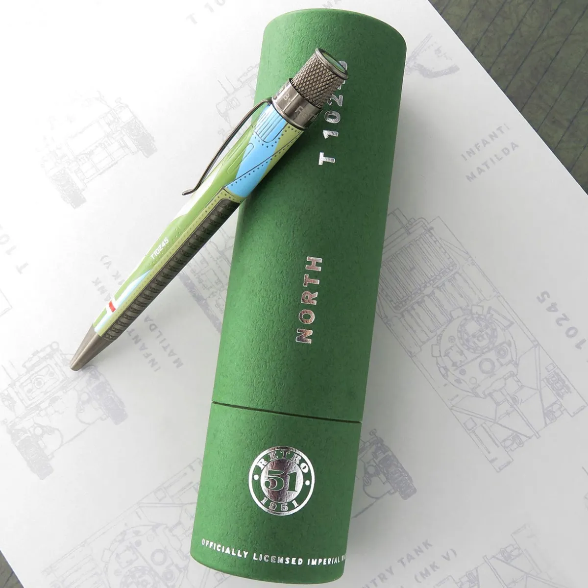 Levenger Rollerball Pens|Retro 51*Retro 51 Imperial War Museums Matilda Tank Rollerball Pen
