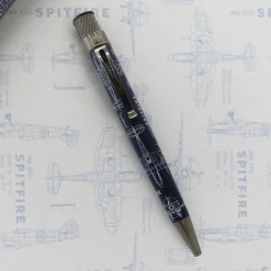 Levenger Rollerball Pens|Retro 51*Retro 51 Imperial War Museums Spitfire Blueprint Rollerball Pen
