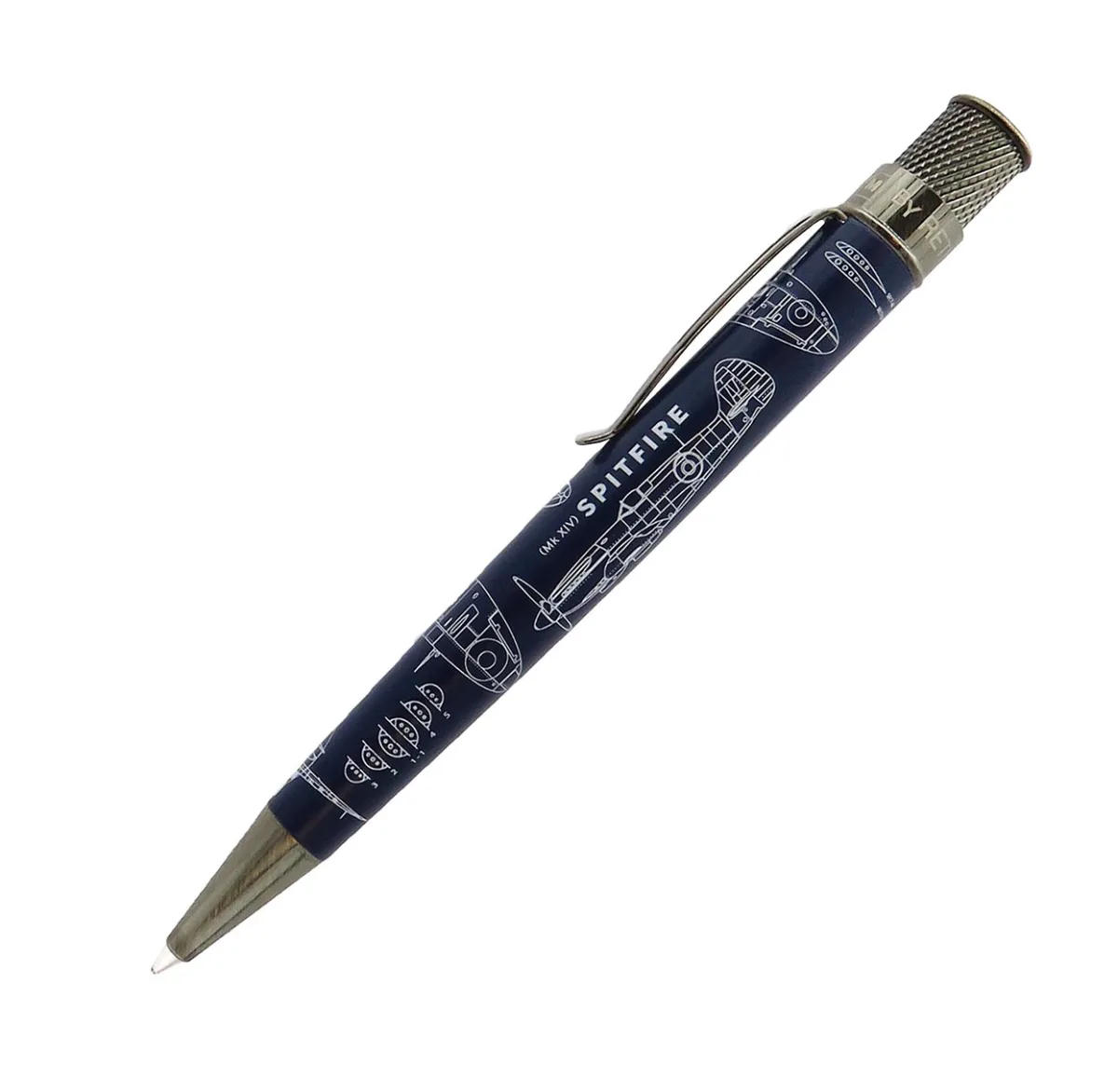 Levenger Rollerball Pens|Retro 51*Retro 51 Imperial War Museums Spitfire Blueprint Rollerball Pen