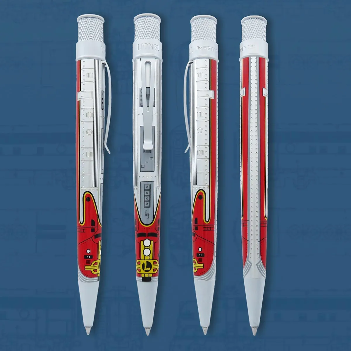 Levenger Rollerball Pens|Retro 51*Retro 51 Lionel Trains Super Chief Rollerball Pen