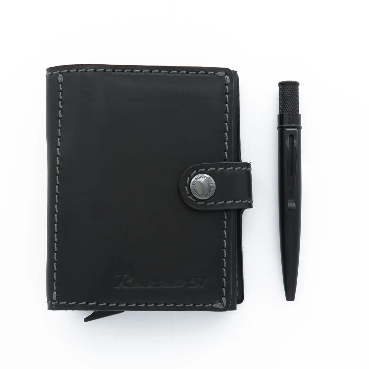 Levenger Retro 51|+ 27 More*Retro 51 Pularys Modern Traveler Wallet with Ballpoint Pen