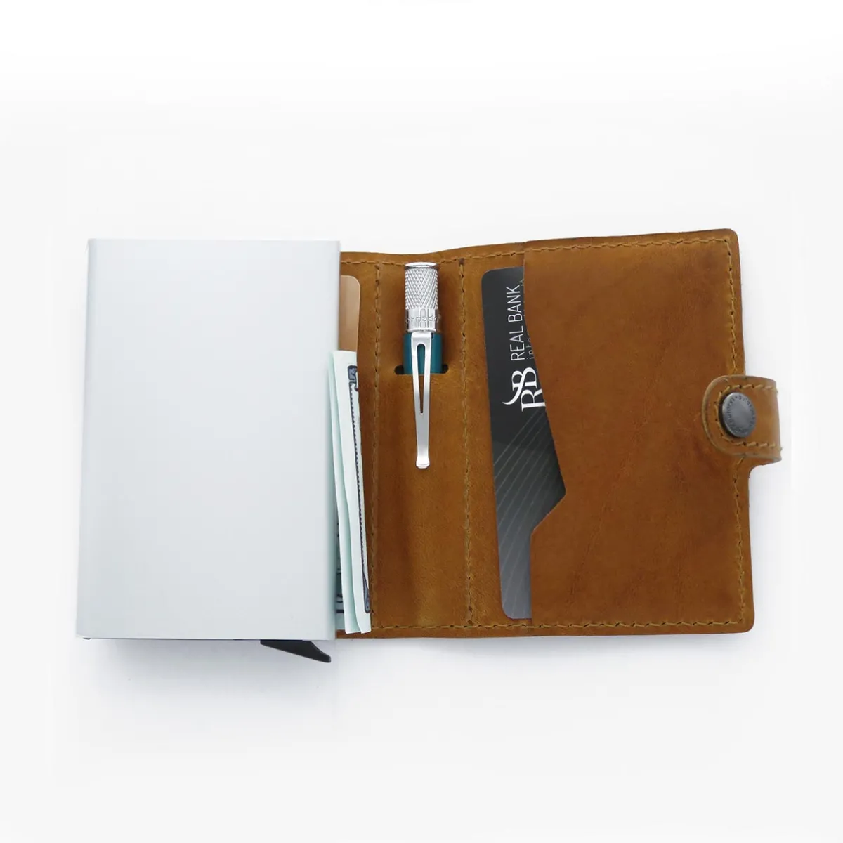 Levenger Retro 51|+ 27 More*Retro 51 Pularys Modern Traveler Wallet with Ballpoint Pen
