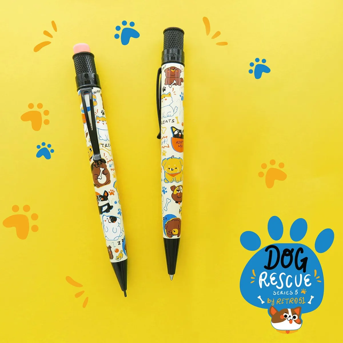 Levenger Pencils|Retro 51*Retro 51 Rescue Series 5 Mechanical Pencil