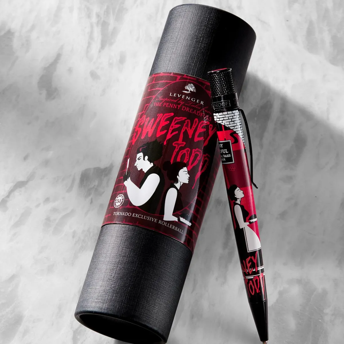 Levenger Levenger X Retro 51|Rollerball Pens*Retro 51 Tornado Exclusive Sweeney Todd Rollerball Pen