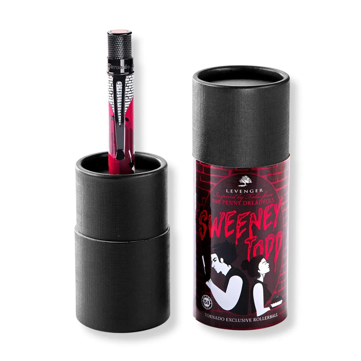 Levenger Levenger X Retro 51|Rollerball Pens*Retro 51 Tornado Exclusive Sweeney Todd Rollerball Pen