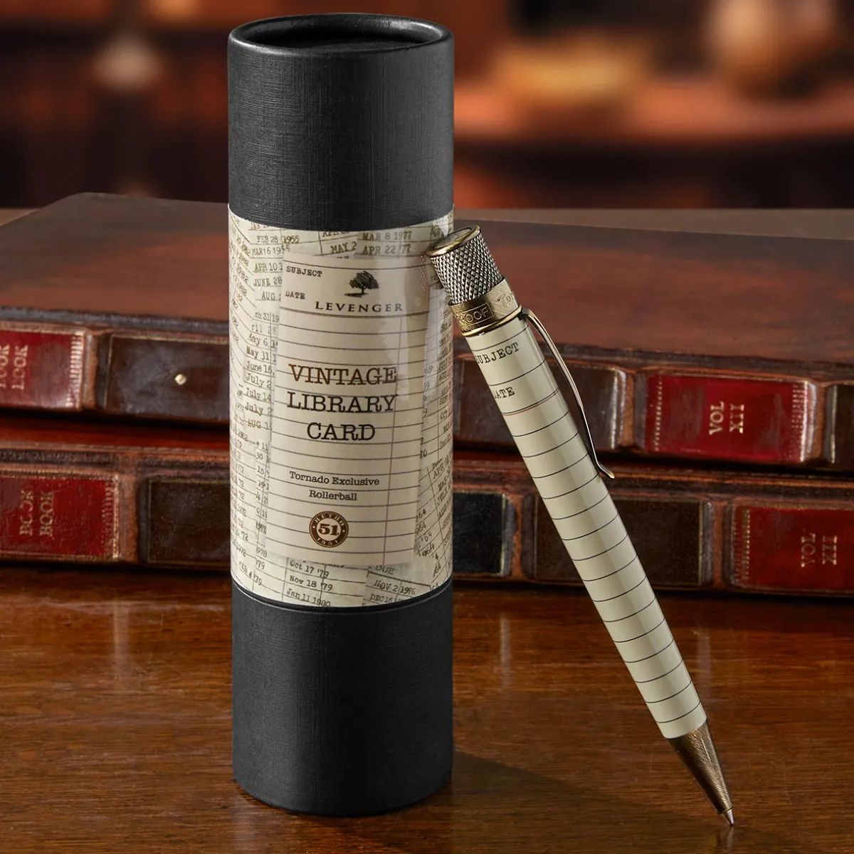 Levenger Levenger X Retro 51|Rollerball Pens*Retro 51 Tornado Exclusive Vintage Library Rollerball Pen