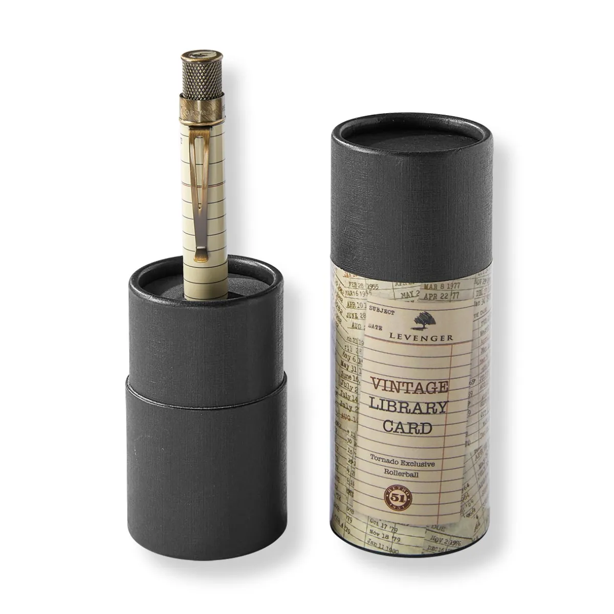 Levenger Levenger X Retro 51|Rollerball Pens*Retro 51 Tornado Exclusive Vintage Library Rollerball Pen