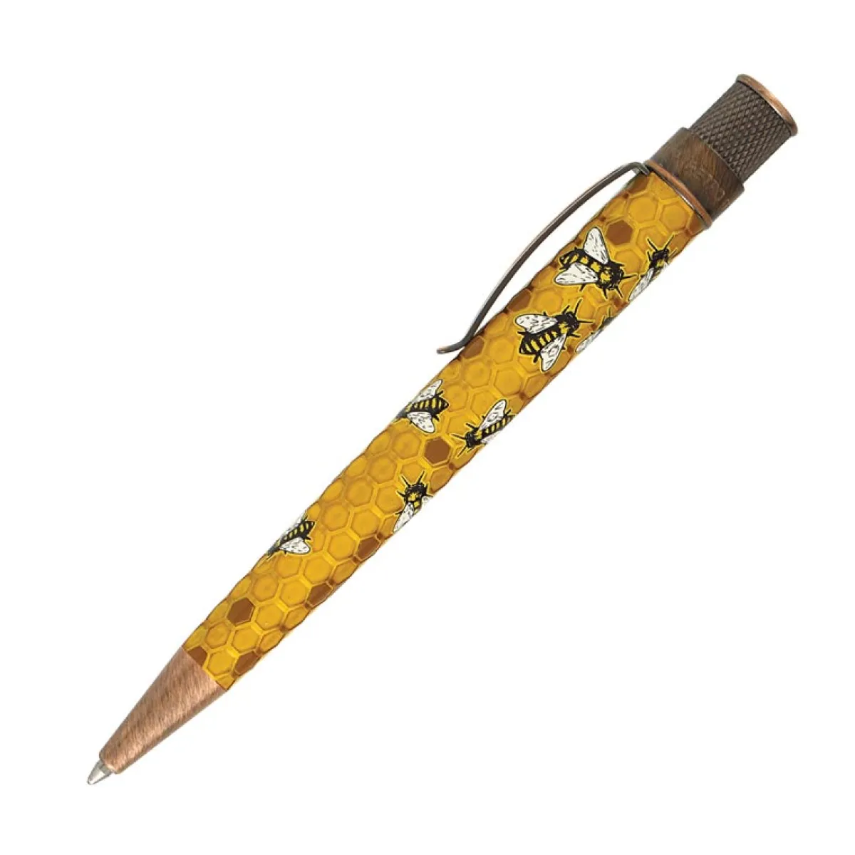 Levenger Ballpoint Pens|Retro 51*Retro 51 Tornado Rescue Honey Bee Ballpoint Pen