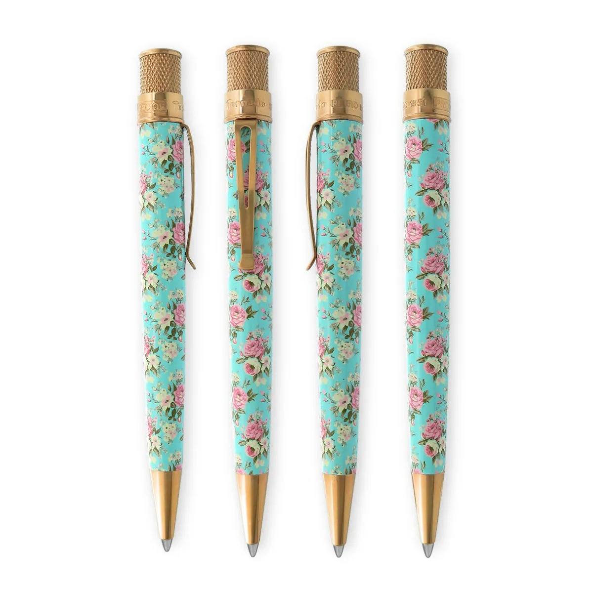 Levenger Levenger X Retro 51|Rollerball Pens*Retro 51 Tornado Tea and Roses Rollerball Pen