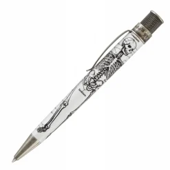Levenger Rollerball Pens|Retro 51*Retro 51 Tornado Vintage Metalsmith Dr. Gray Rollerball Pen