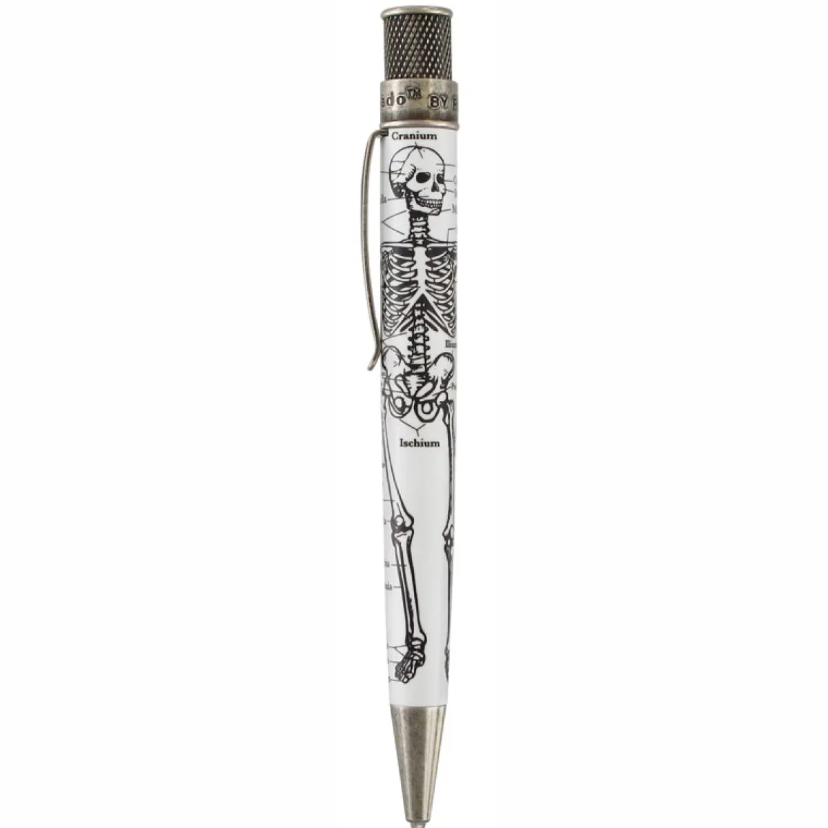 Levenger Rollerball Pens|Retro 51*Retro 51 Tornado Vintage Metalsmith Dr. Gray Rollerball Pen