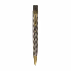 Levenger Rollerball Pens|Retro 51*Retro 51 Tornado Vintage Metalsmith Teddy Roosevelt Rollerball Pen