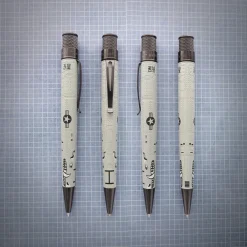 Levenger Rollerball Pens|Retro 51*Retro 51 Vintage Metalsmith A-10 Warthog Rollerball Pen