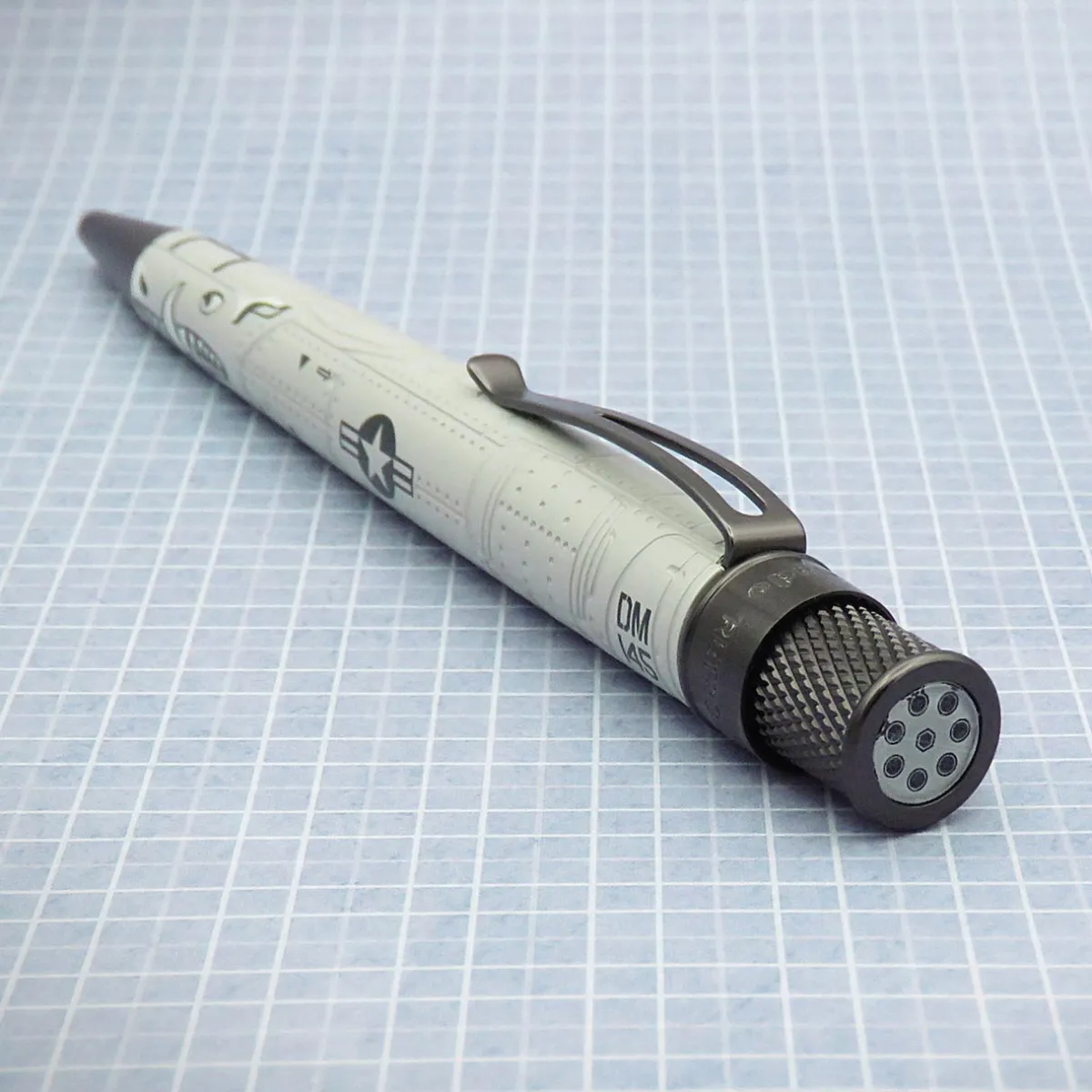 Levenger Rollerball Pens|Retro 51*Retro 51 Vintage Metalsmith A-10 Warthog Rollerball Pen