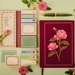 Levenger Sticky Notes & Tabs*Rifle Paper Co. Delphine Sticky Note Folio