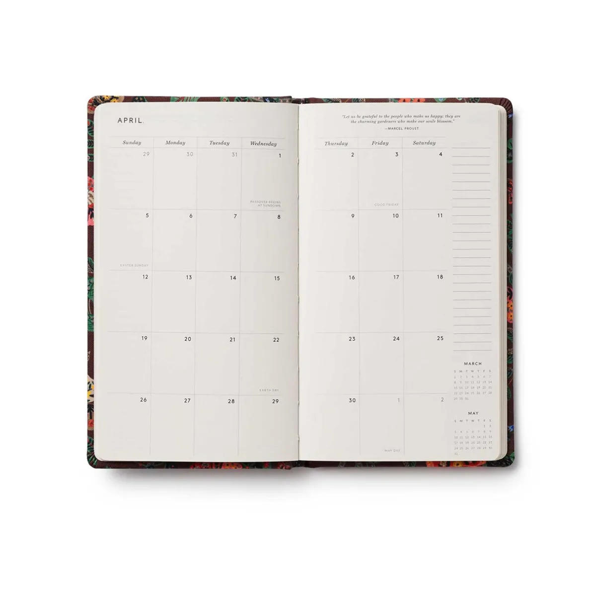 Levenger Planners & Agendas*Rifle Paper Co. Gracie 2026 Hardcover Pocket Planner