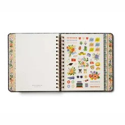 Levenger Planners & Agendas*Rifle Paper Co. Wildwood 2026 Academic Covered Spiral Planner