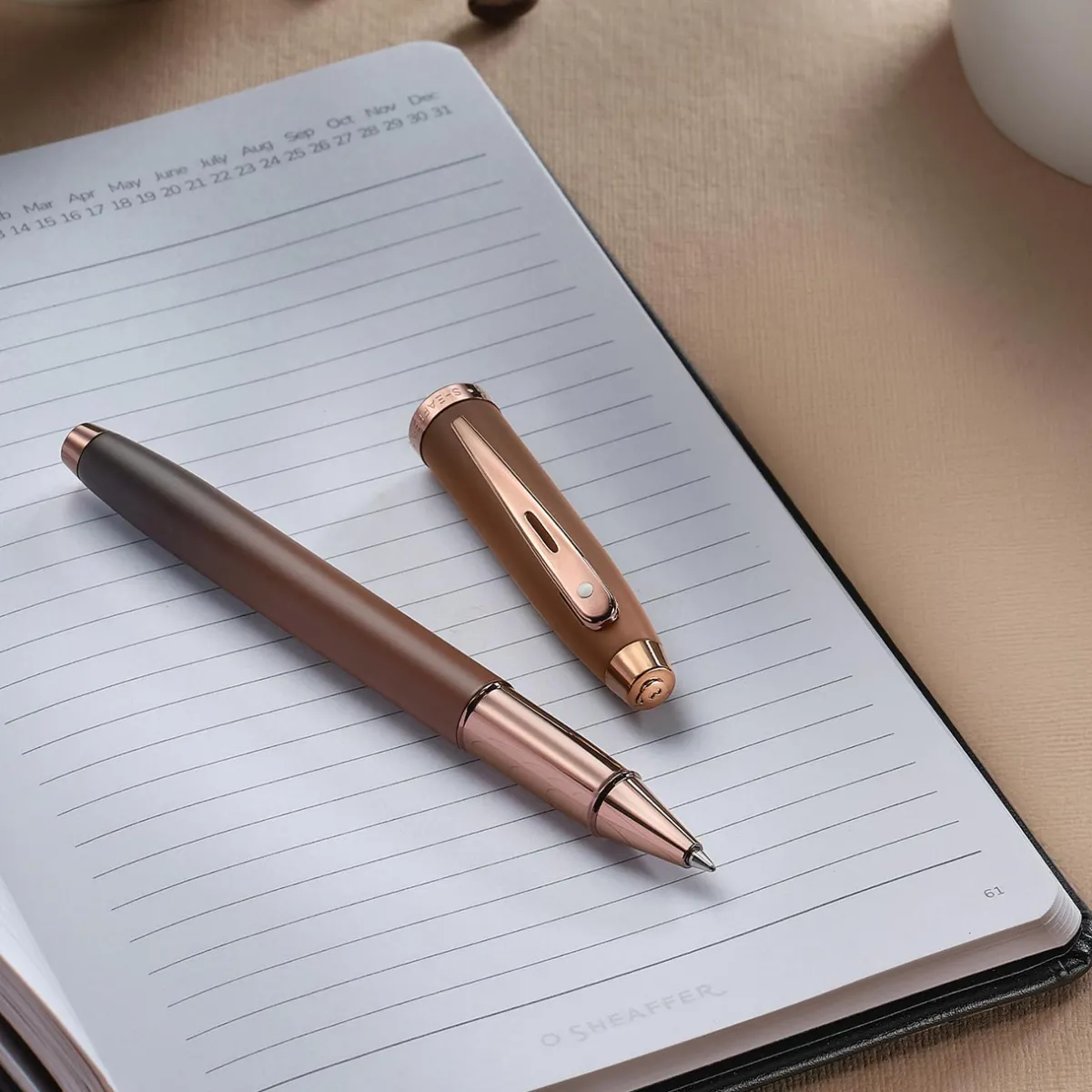 Levenger Ballpoint Pens|Rollerball Pens*Sheaffer 100 Coffee Edition Pen