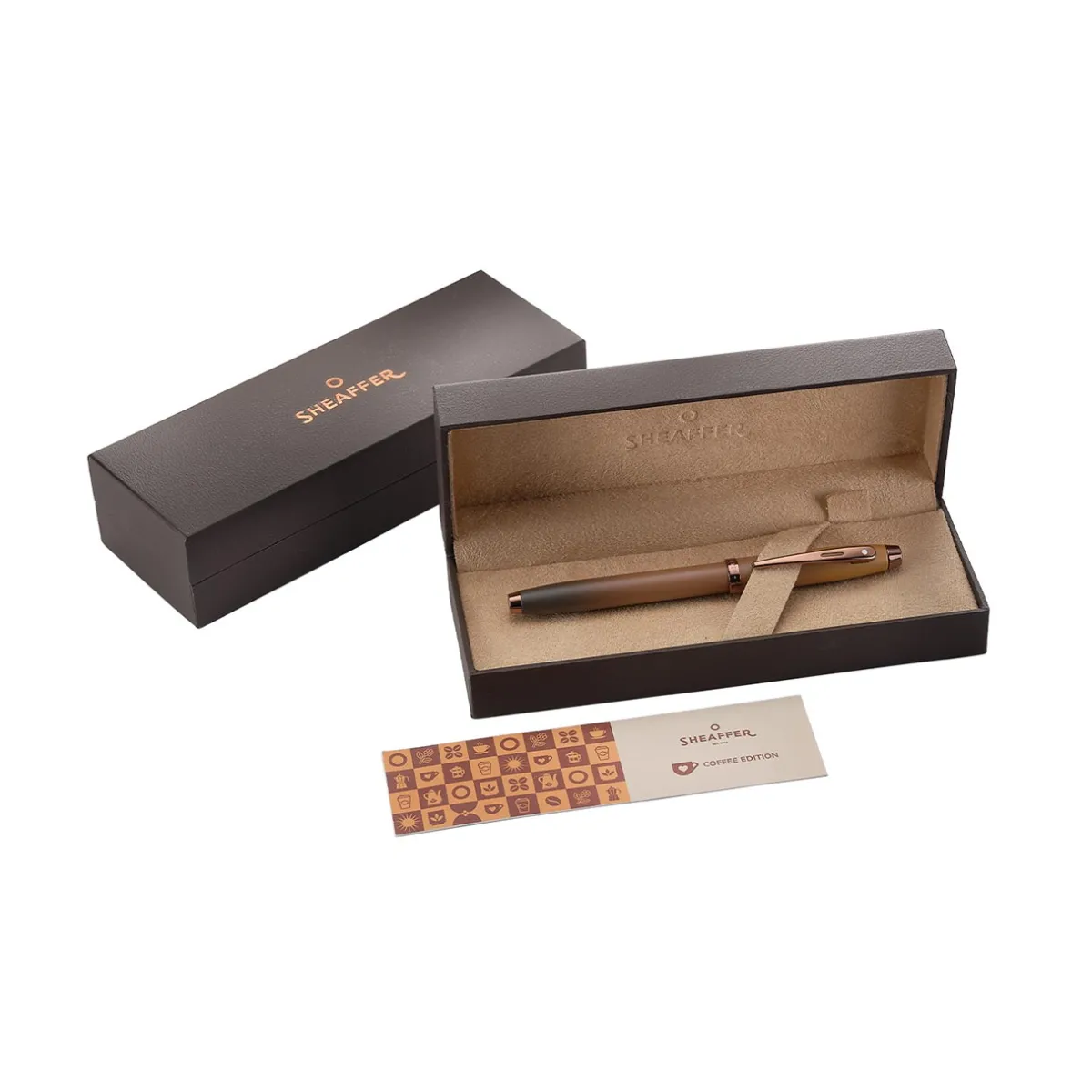 Levenger Fountain Pens*Sheaffer 100 Coffee Edition Fountain Pen
